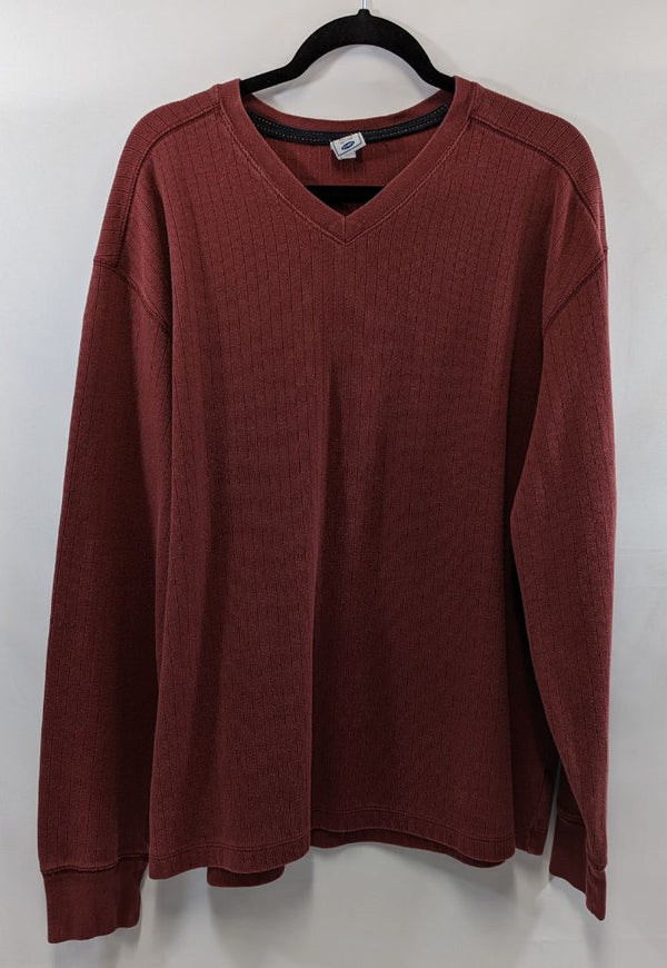 Burgundy Old Navy Long Sleeve Shirt Mens KW Consignment Inc. 9.99