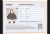 Coach Black Patent Leather Signature Tote Bag