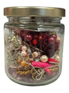 Bordeaux Charm Jar – Assorted Burgundy Costume Jewellery Collection