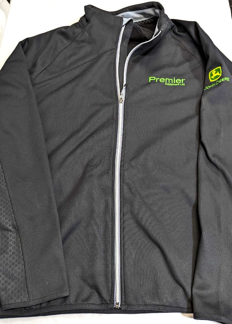 Black John Deer Light Jacket