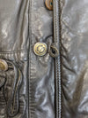 Black Hugo Boss Leather Jacket