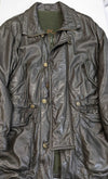 Black Hugo Boss Leather Jacket