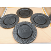 Set of 8  Elegant Charger Plates Furniture & Home Decor KW Consignment Inc. 220.00