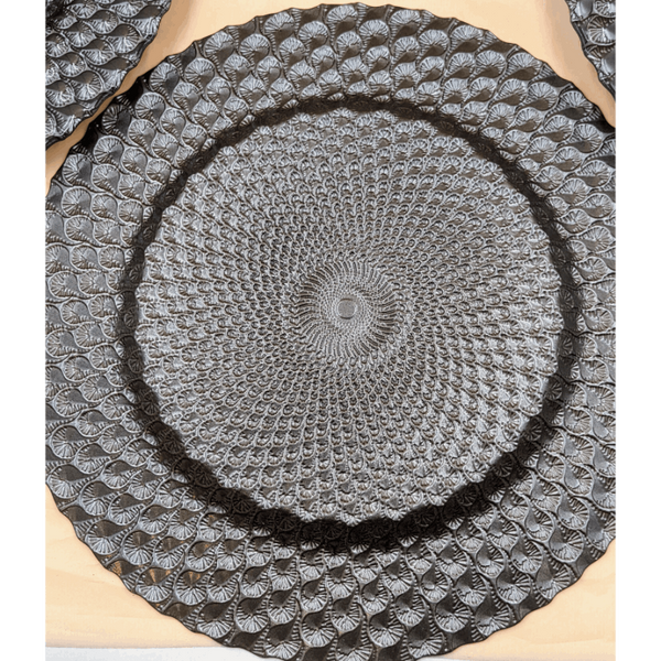 Set of 8  Elegant Charger Plates Furniture & Home Decor KW Consignment Inc. 220.00