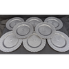 Set of 8  Elegant Charger Plates Furniture & Home Decor KW Consignment Inc. 220.00