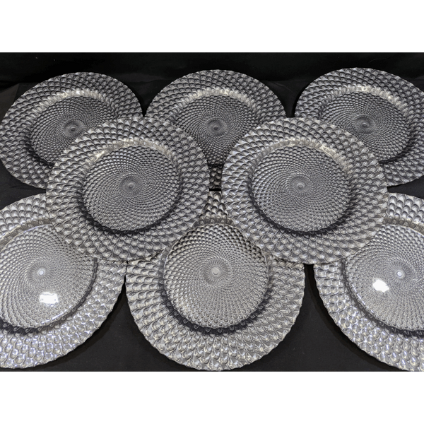 Set of 8  Elegant Charger Plates Furniture & Home Decor KW Consignment Inc. 220.00