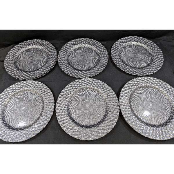Set of 8  Elegant Charger Plates Furniture & Home Decor KW Consignment Inc. 220.00