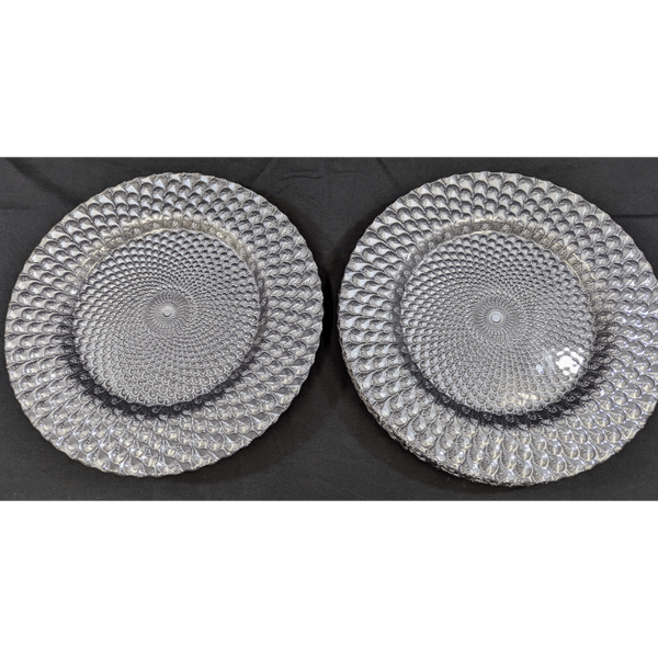 Set of 8  Elegant Charger Plates Furniture & Home Decor KW Consignment Inc. 220.00