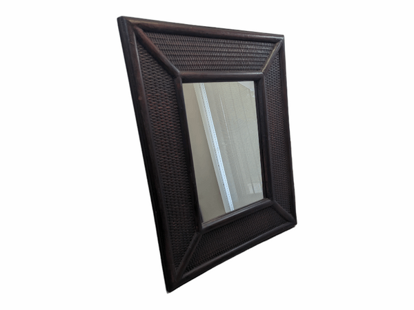 Wooden Framed Mirror KW Consignment Inc.