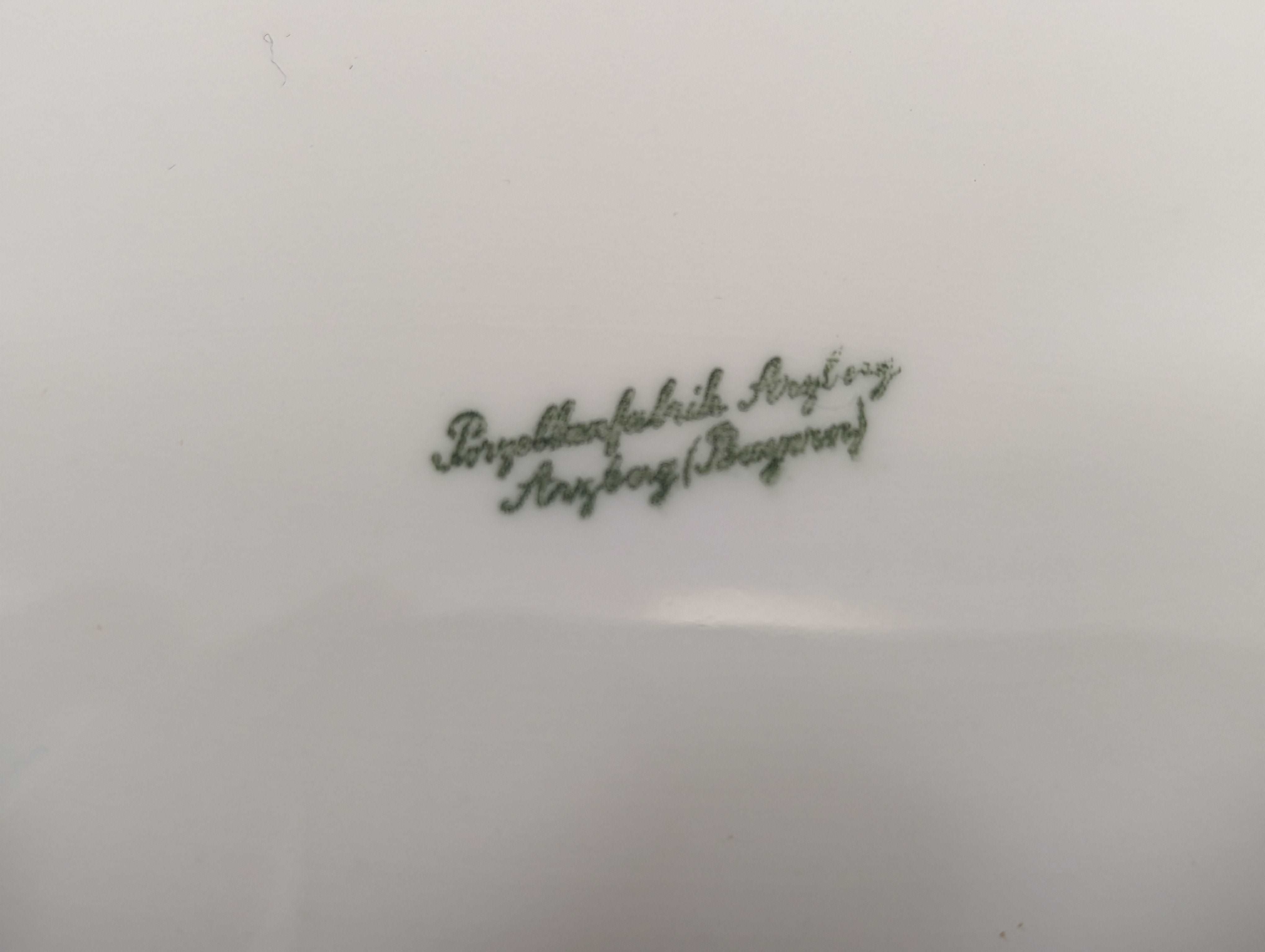 Blue Arzberg Porcelain Bowl KW Consignment Inc.