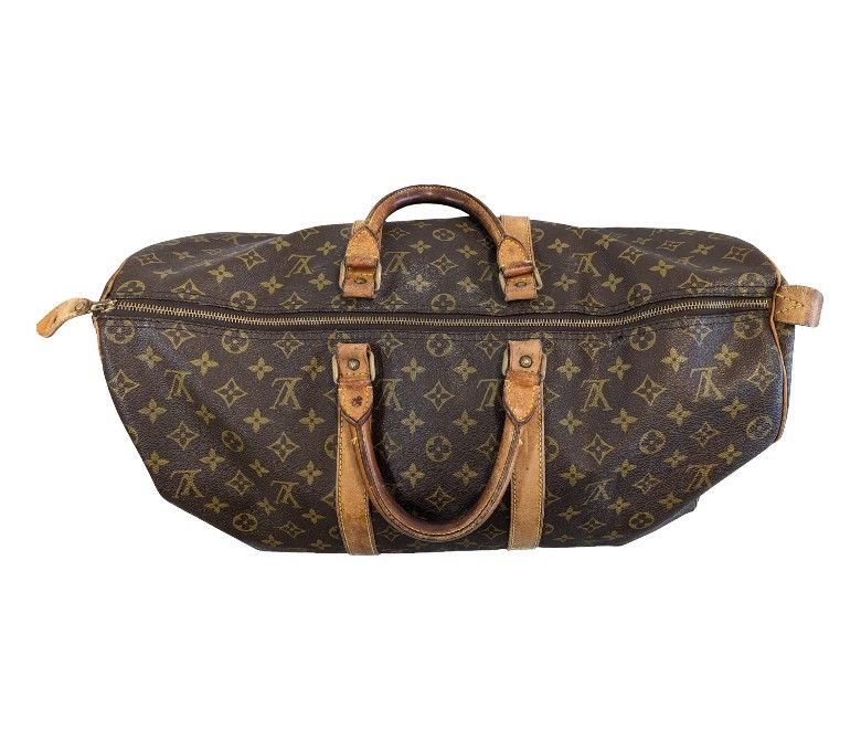 Louis Vuitton Monogram Canvas Keepall 50 Travel Bag