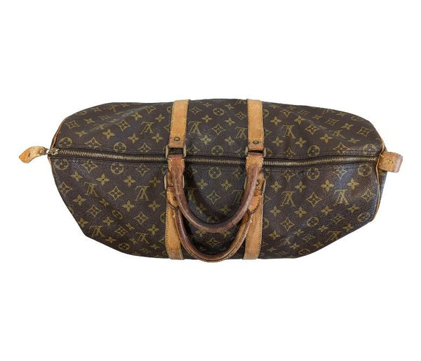 Louis Vuitton Monogram Canvas Keepall 50 Travel Bag