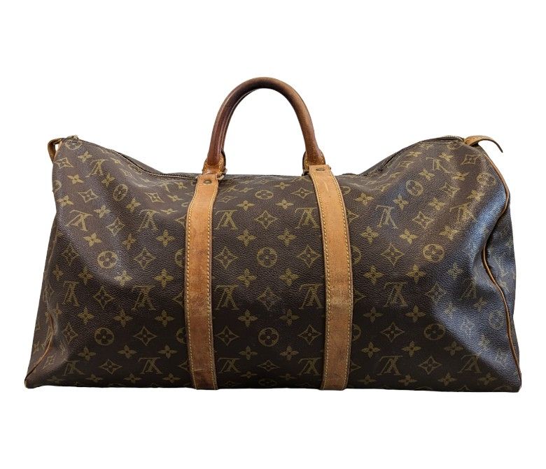 Louis Vuitton Monogram Canvas Keepall 50 Travel Bag