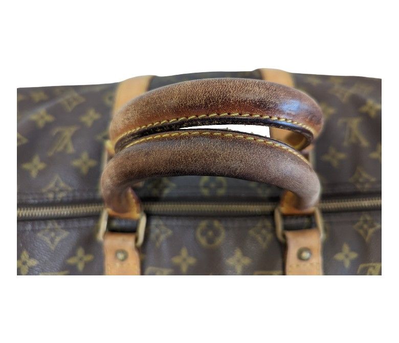 Louis Vuitton Monogram Canvas Keepall 50 Travel Bag