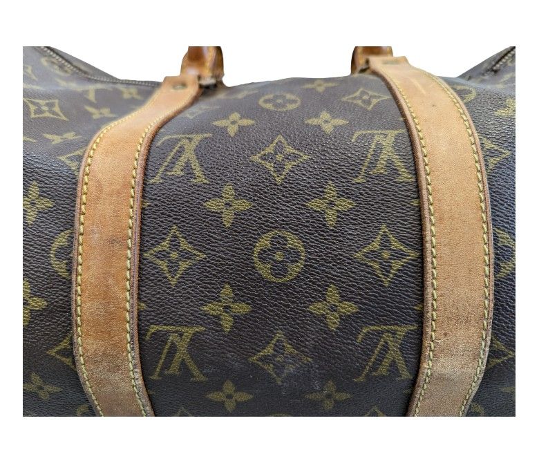 Louis Vuitton Monogram Canvas Keepall 50 Travel Bag