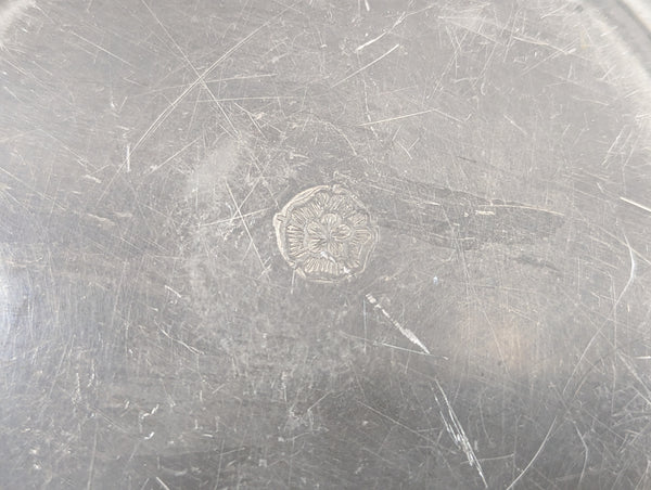 Crown Castle Pewter Bread Plate KW Consignment Inc.