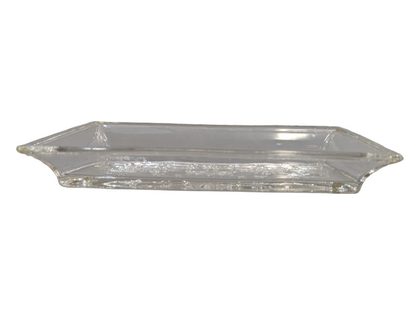 Vintage Glass Rectangle Dish KW Consignment Inc.