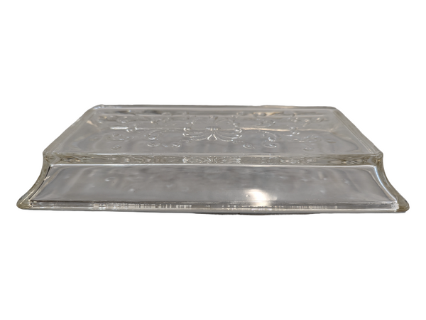 Vintage Glass Rectangle Dish KW Consignment Inc.