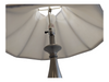 Silver Table Lamp with Bulb KW Consignment Inc.