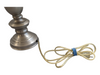 Silver Table Lamp with Bulb KW Consignment Inc.