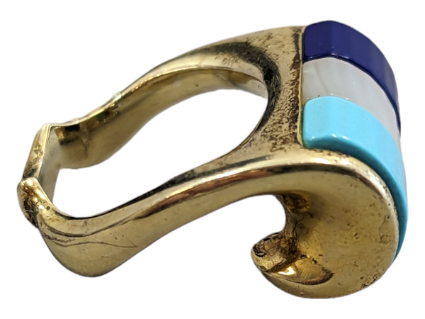 Italy 925 Gold Ring