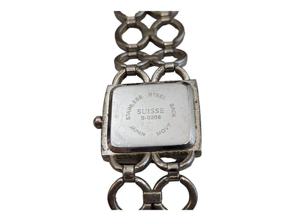 Vintage Suisse S-0206 Stainless Steel Back
