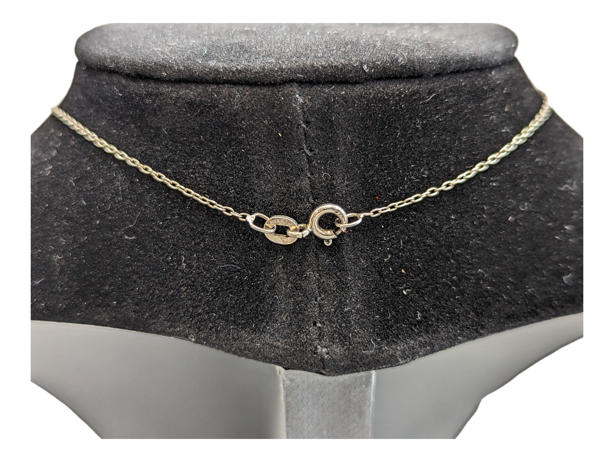 Cultured Pearl Drop Sterling Silver Necklace