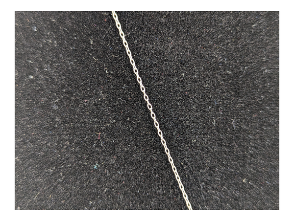 Cultured Pearl Drop Sterling Silver Necklace