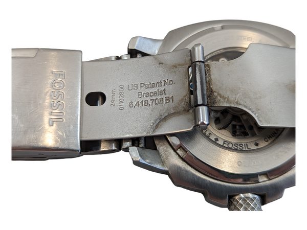 Fossil Automatic All Stainless Steel Watch