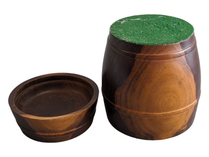 Wooden Barrel Box