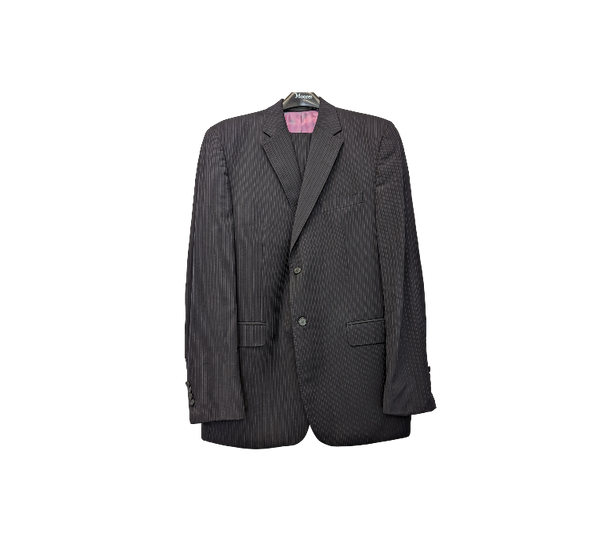 Sean John Peak Lapel Pin Stripe Suit