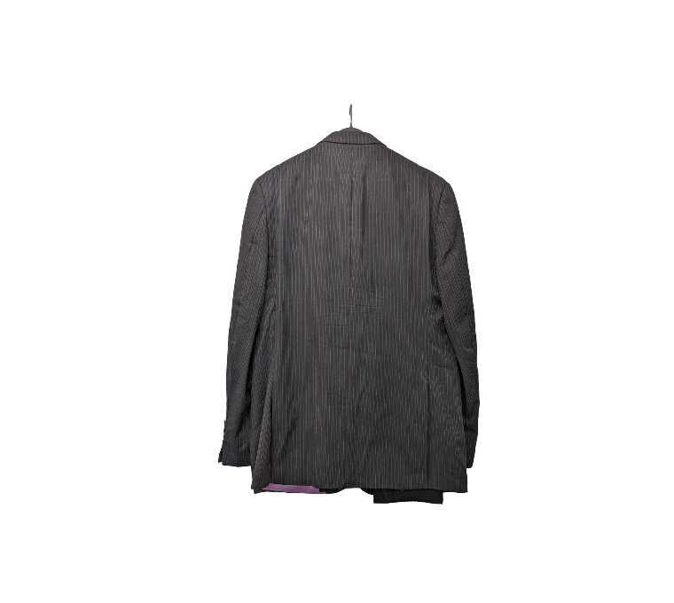 Sean John Peak Lapel Pin Stripe Suit