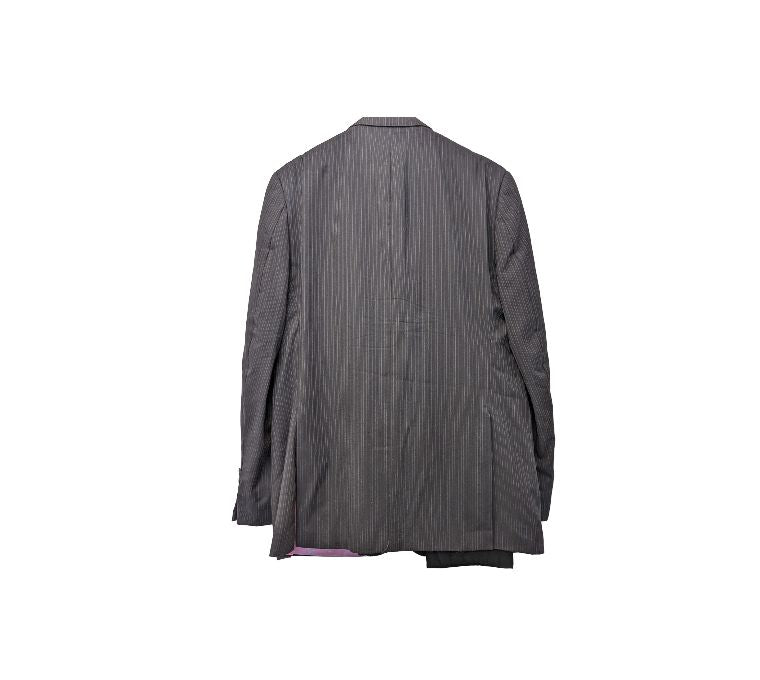 Sean John Peak Lapel Pin Stripe Suit