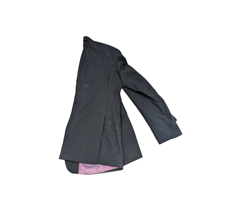 Sean John Peak Lapel Pin Stripe Suit