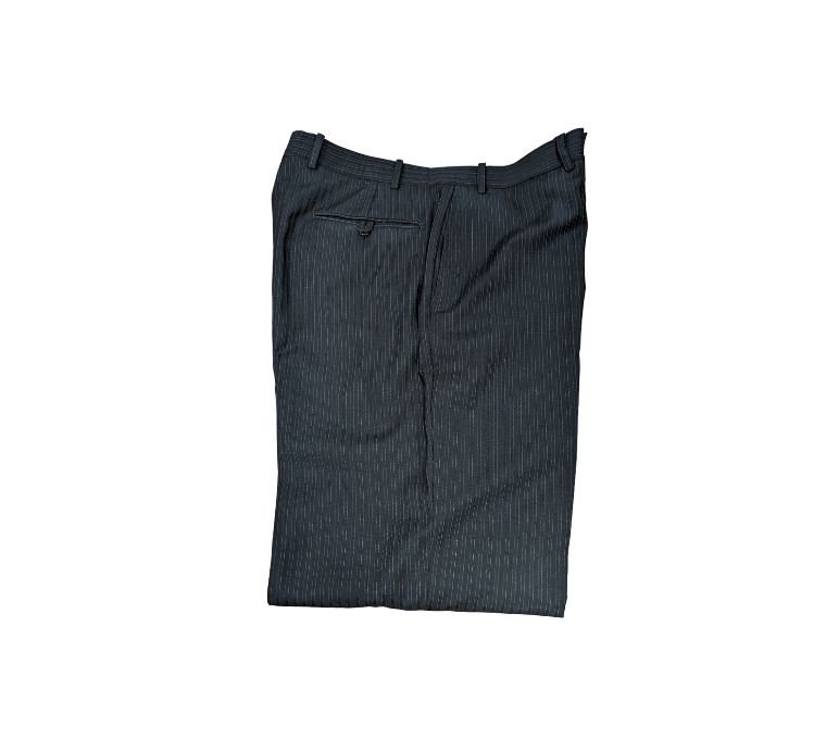 Sean John Peak Lapel Pin Stripe Suit