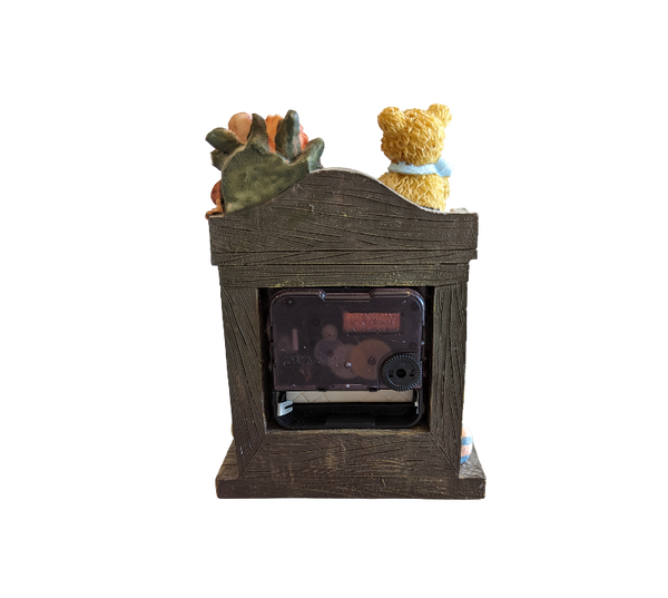 6" Working Bear Clock