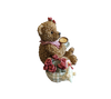 Single Teddy Bear Having Tea