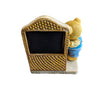 Teddy Bear Brushing teeth in Mirror