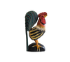 Solid Wood Hand Painted Rooster