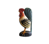 Solid Wood Hand Painted Rooster