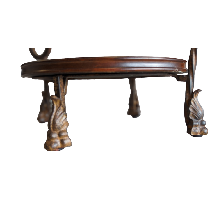 Pie Stand Wood iron