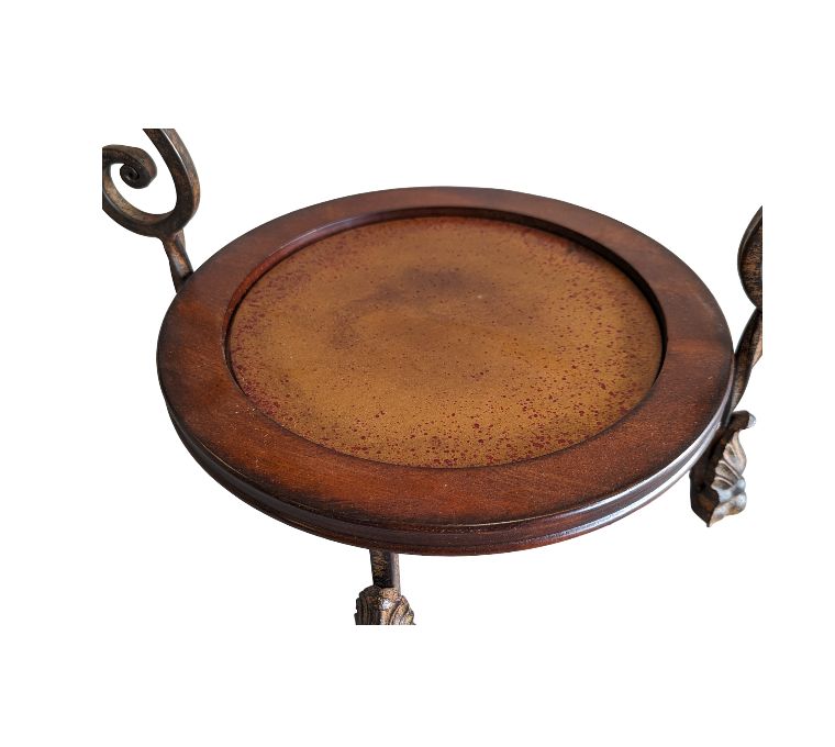 Pie Stand Wood iron
