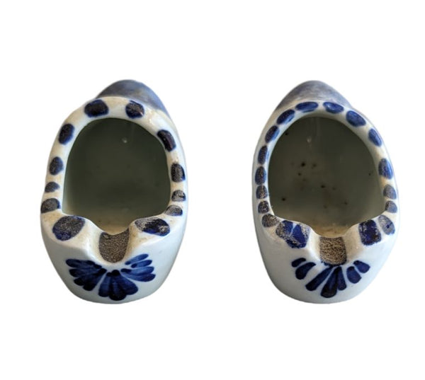 Vintage Daft Blue Clogs Ashtrays