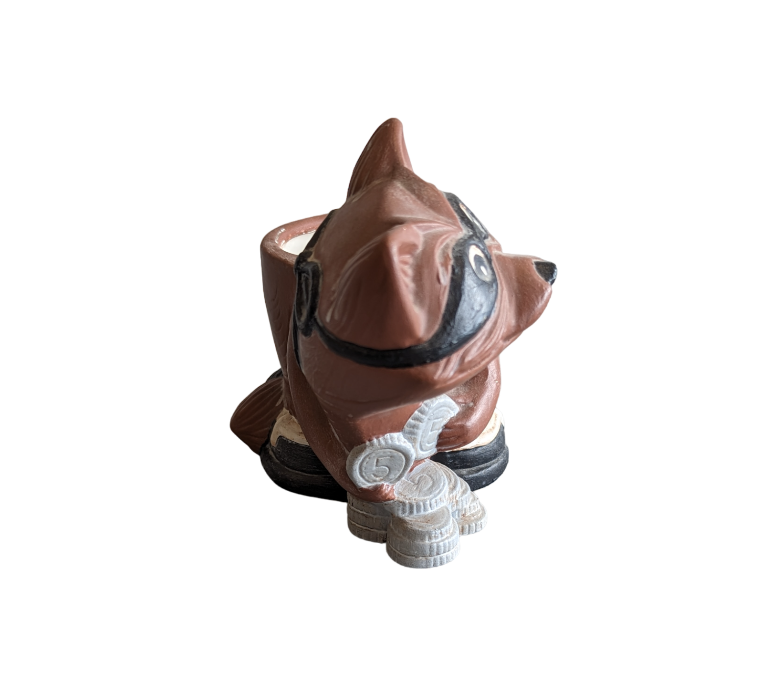 Raccoon Flower Pot