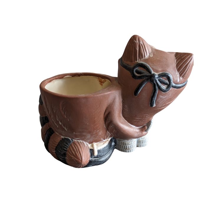 Raccoon Flower Pot