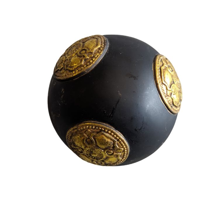 Pair of Decorative Solid wood Balls