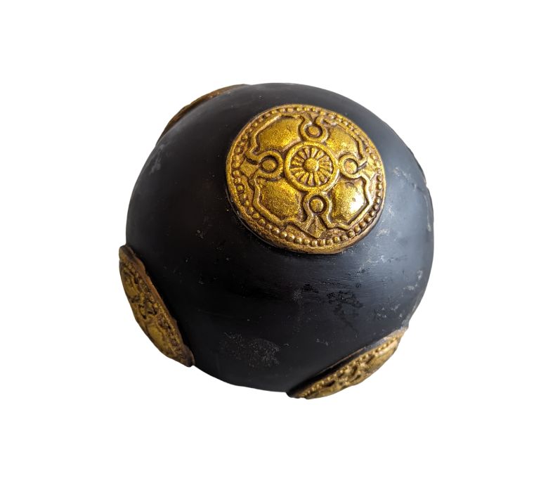 Pair of Decorative Solid wood Balls