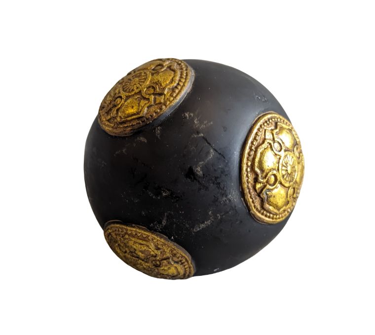 Pair of Decorative Solid wood Balls