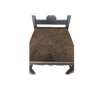 Chair with Brown Velvet Seat