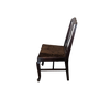 Chair with Brown Velvet Seat
